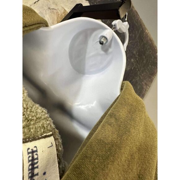 Free People Olive Green Hoodie - Picture 8 of 8